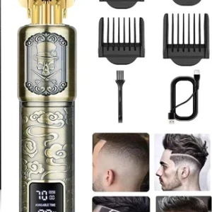 Beard Hair Trimmer for Men Professional Cordless Zero Gapped Edgers Clippers