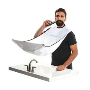 20 x BEARD CATCHER Facial Hair Beard Apron Shave Cape Bib Trimming Catcher